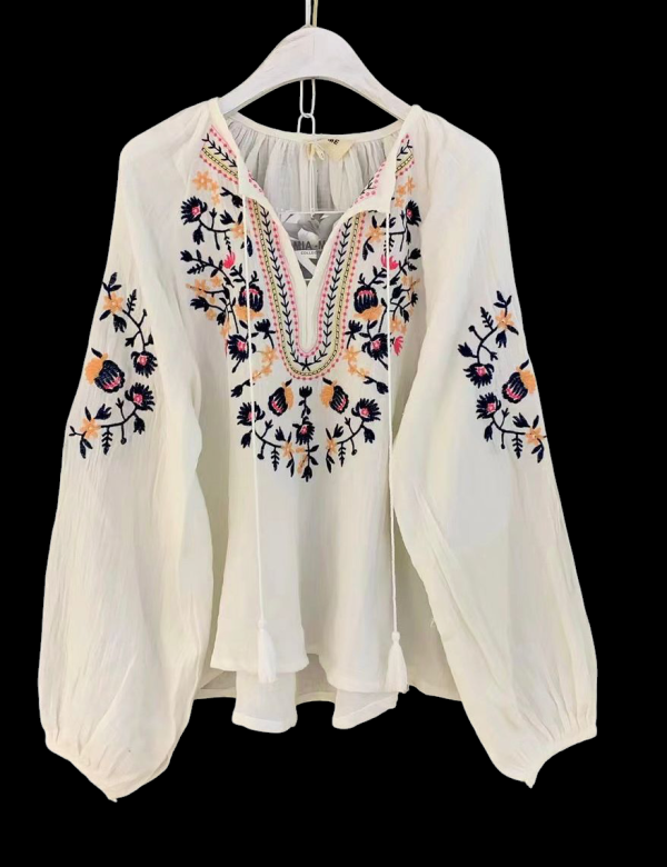 CAMISA BORDADA