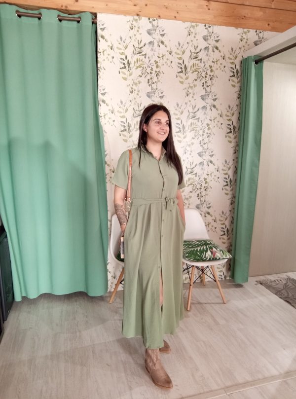 VESTIDO CAMISERO