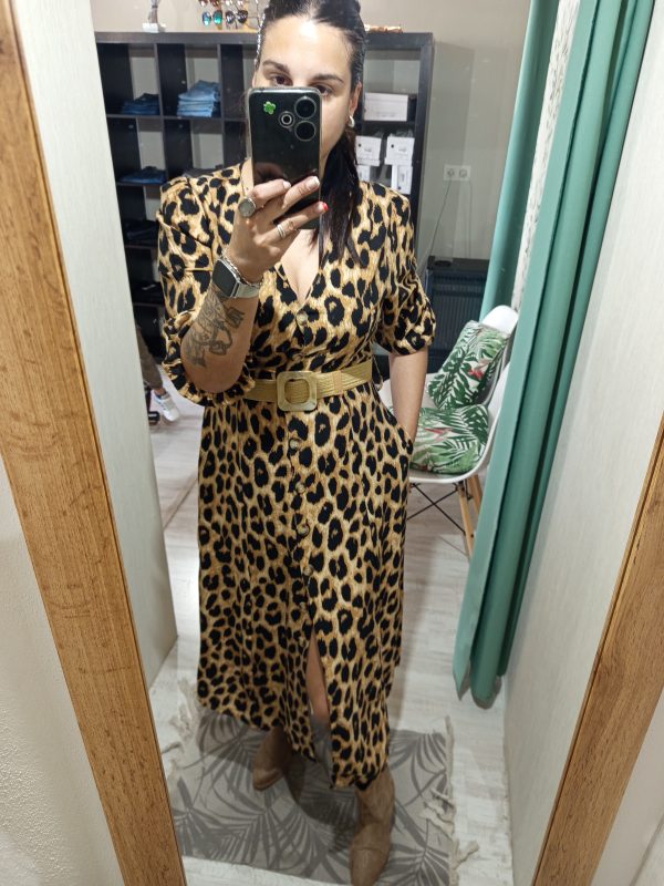 VESTIDO ANIMAL PRINT