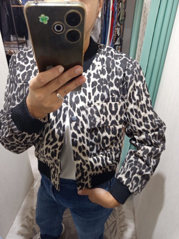 BOMBER ANIMAL PRINT
